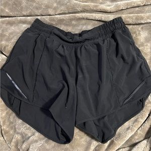 Lululemon black active shorts size 8
